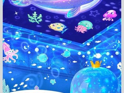 21 Sets of Films, Projector Night Light for Kids Bedroom, Ceiling, Baby Night Light Projector, Star Galaxy Projector for 1-14