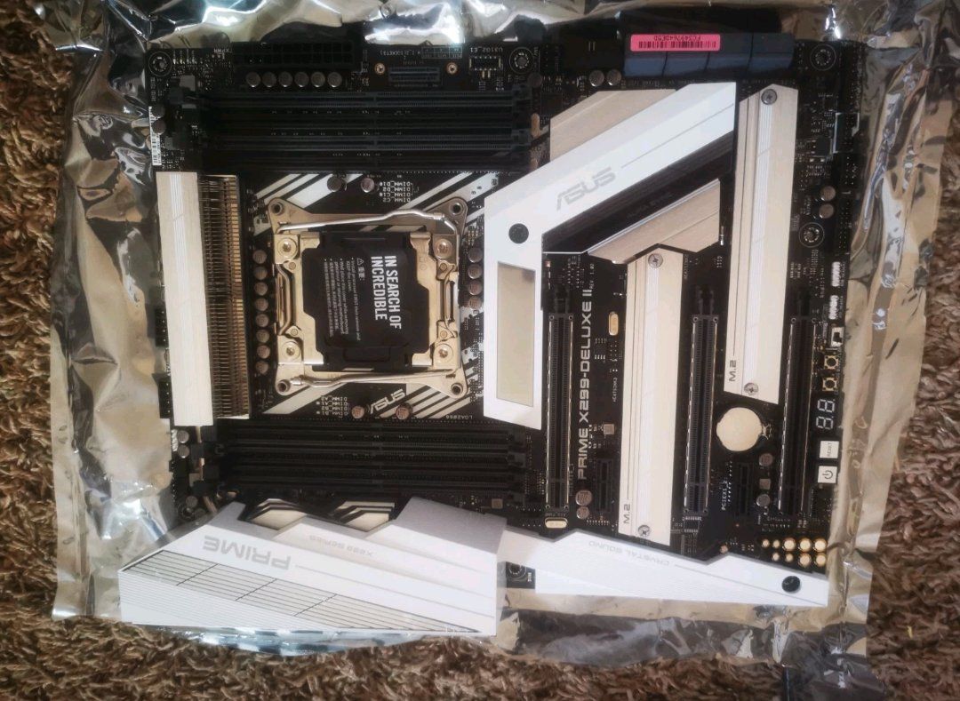 ASUS PRIME X299-DELUXE II , Intel Desktop Motherboard READ