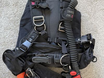 Scuba BCD Dive Rite and Atomic SS1 Secondary
