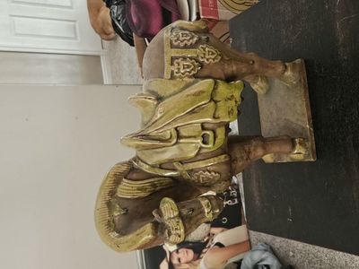 Green Horse Statue