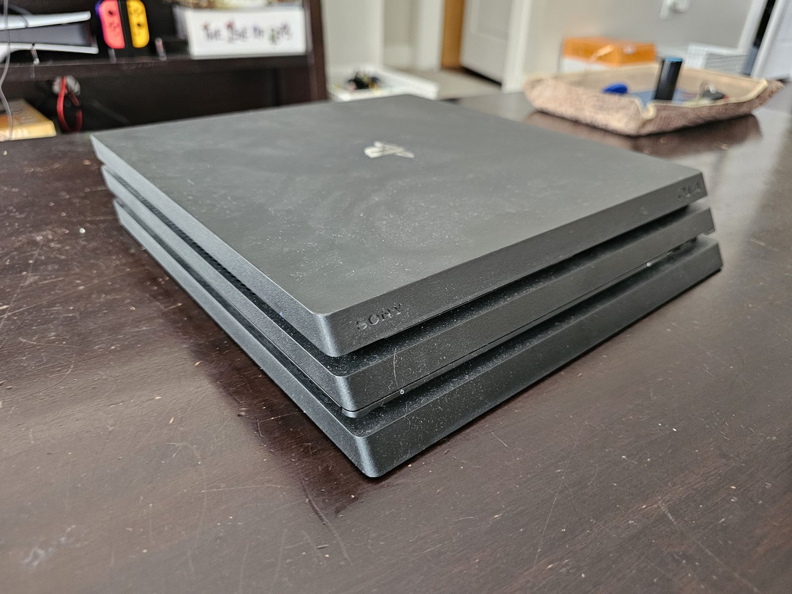 Ps4 pro with 3 controllers