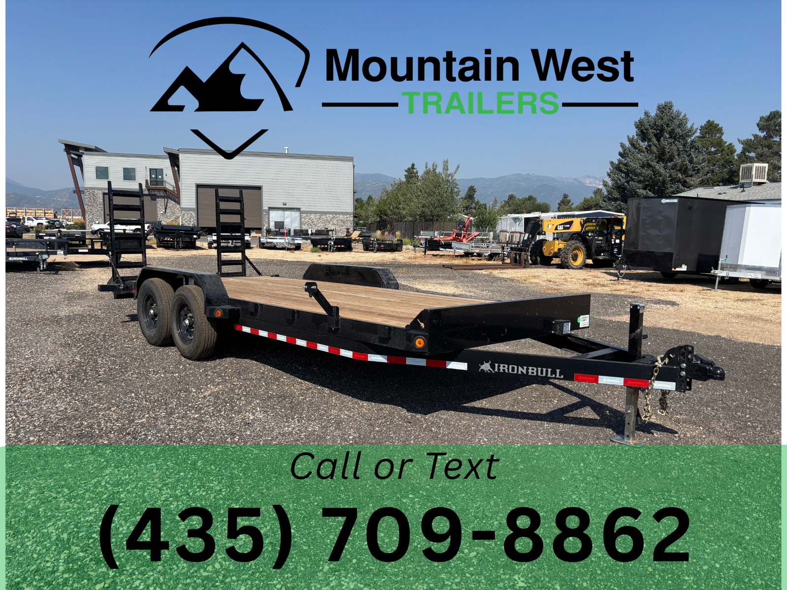 2027 Iron Bull Trailers 7X20 14K Equipment Hauler