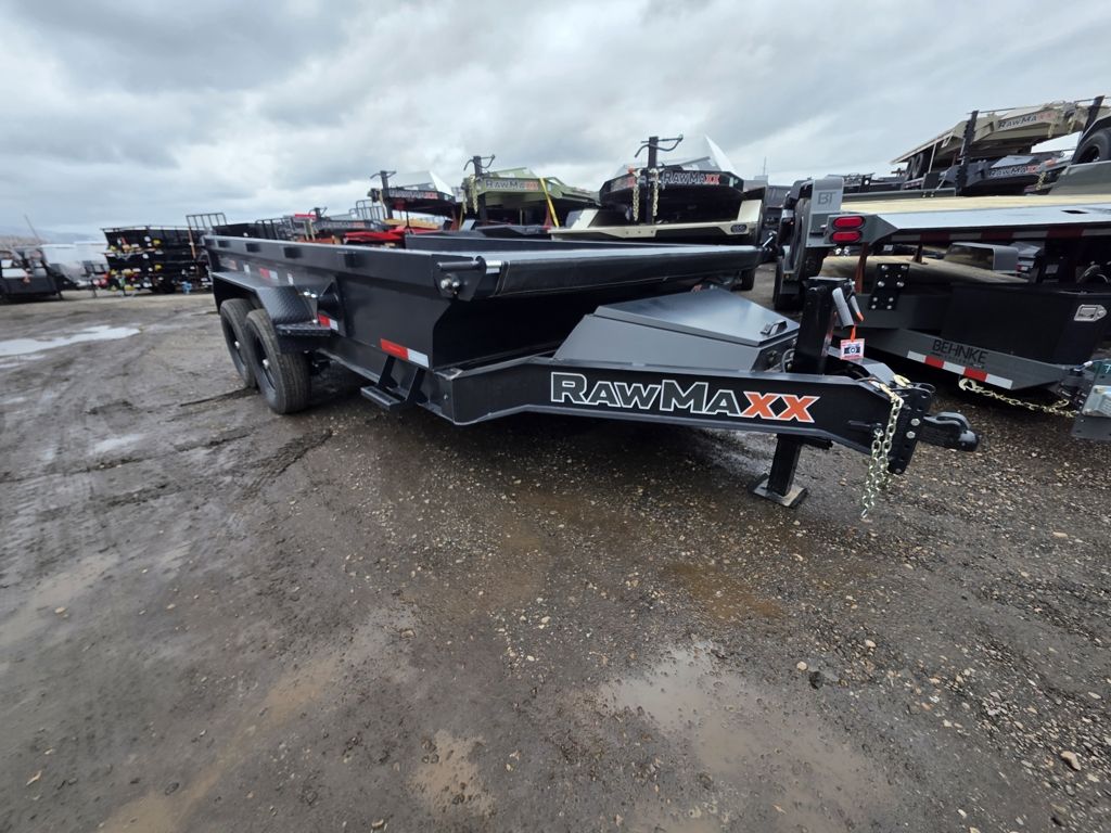 2026 RawMaxx 7X14 GDX 14K Dump Trailer