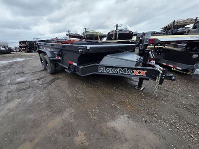 2026 RawMaxx 7X14 GDX 14K Dump Trailer