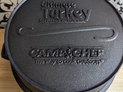 cast iron camp chef ultimate turkey oven