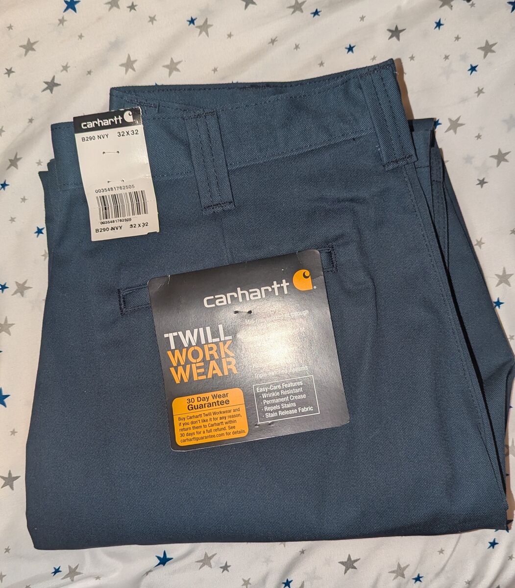 Carhartt Navy blue 32x32 pants/work/new
