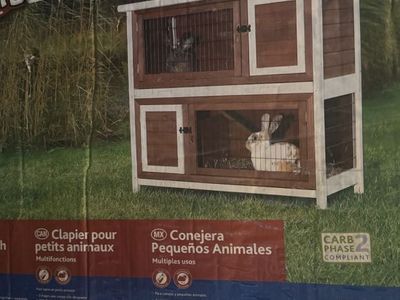2-Story Rabbit Hutch- Medium