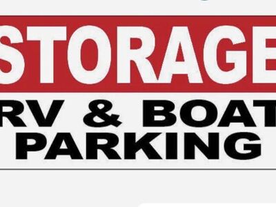 Truck, Trailer, Boat Storage Space