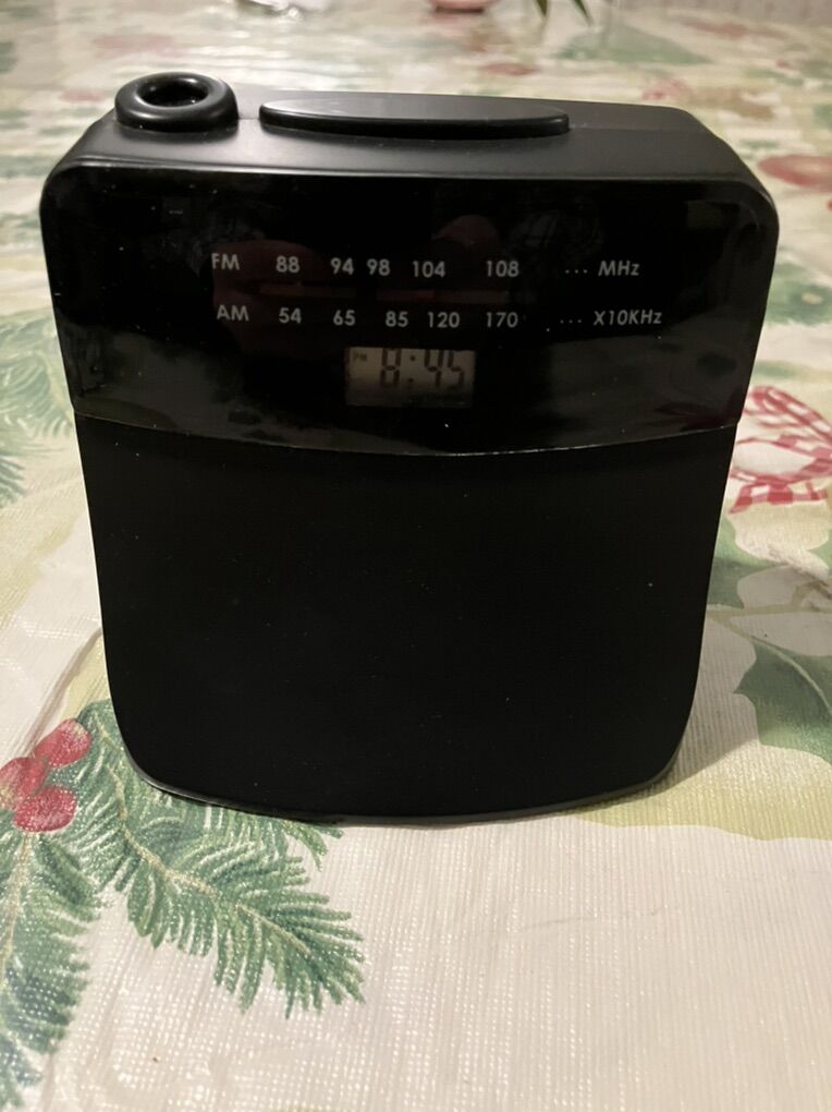 Sunstone AMFM Radio Projector LCD Alarm Clock