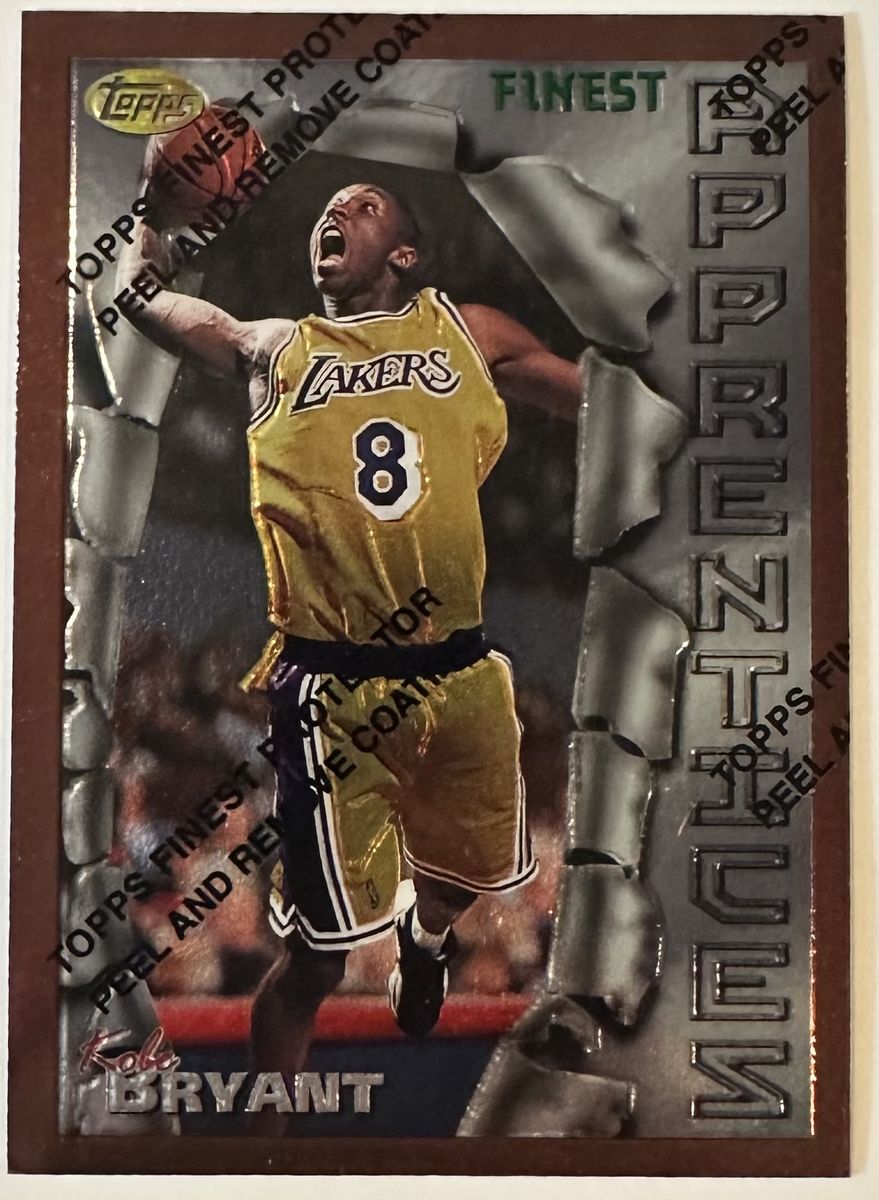 Kobe Bryant 1996 Topps Finest Rookie Card #74