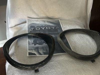 Fj55 Headlight trim rings(pair)