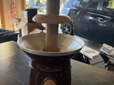 Wilton Chocolate Pro Chocolate Fondue Fountain, 3-Tier, Brown