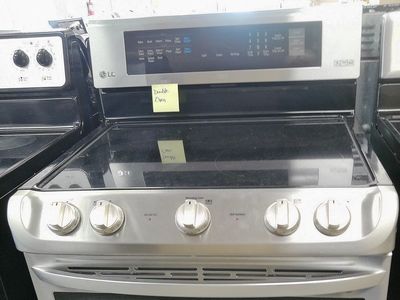 Stainless Steel Double Oven Smooth Top Range~90 DayGuarantee