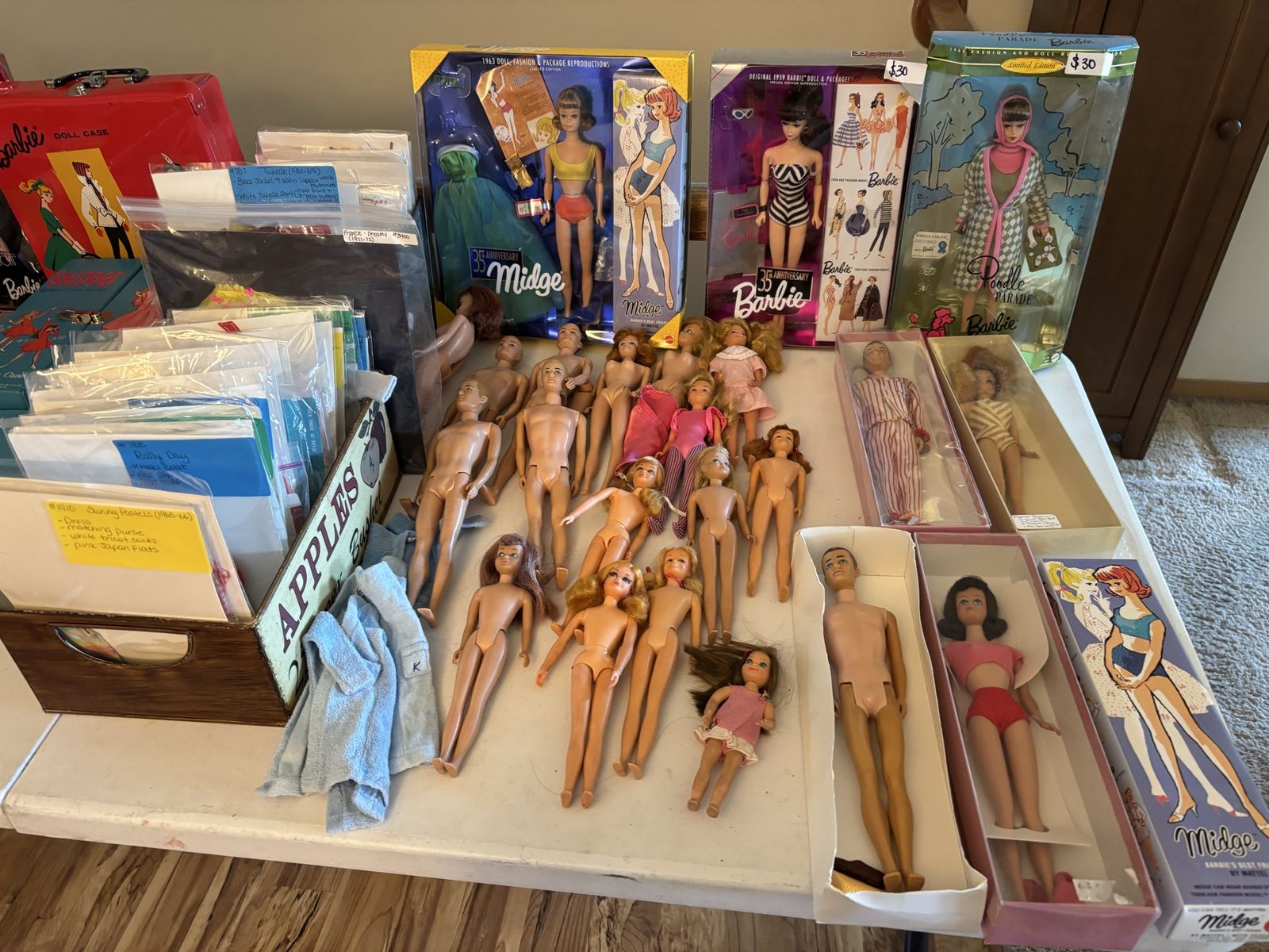 Estate sale - books, crafts, dolls, and decor!