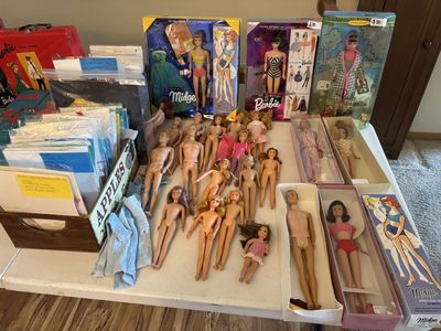 Estate sale - books, crafts, dolls, and decor!