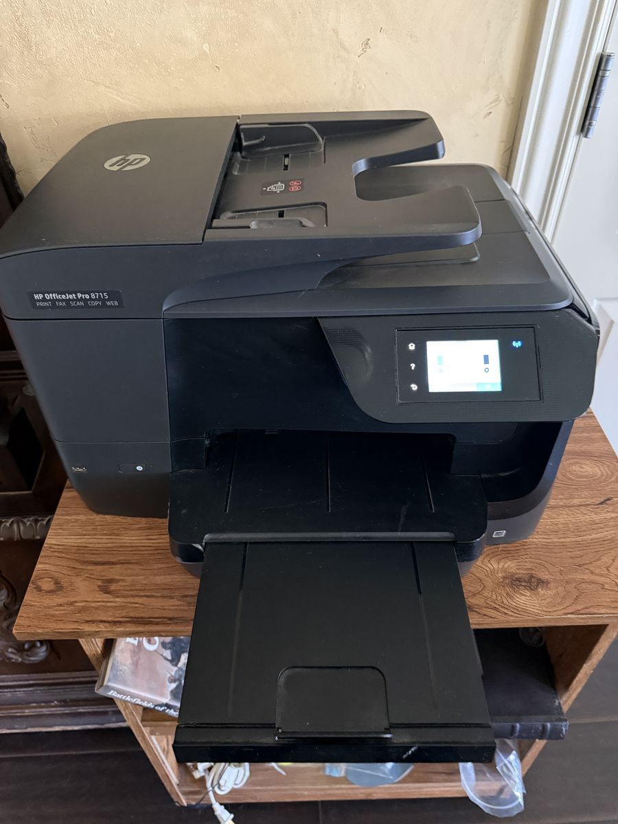 HP OfficeJet Pro 8715 All-in-One Wireless Color Inkjet Printer with ADF $125 OBO