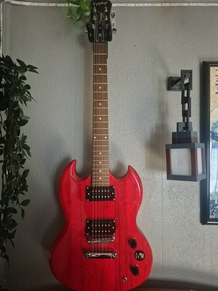 Epiphone SG Special Cherry Red Electric Guitar - Dual Humbuckers, Excellent Condition