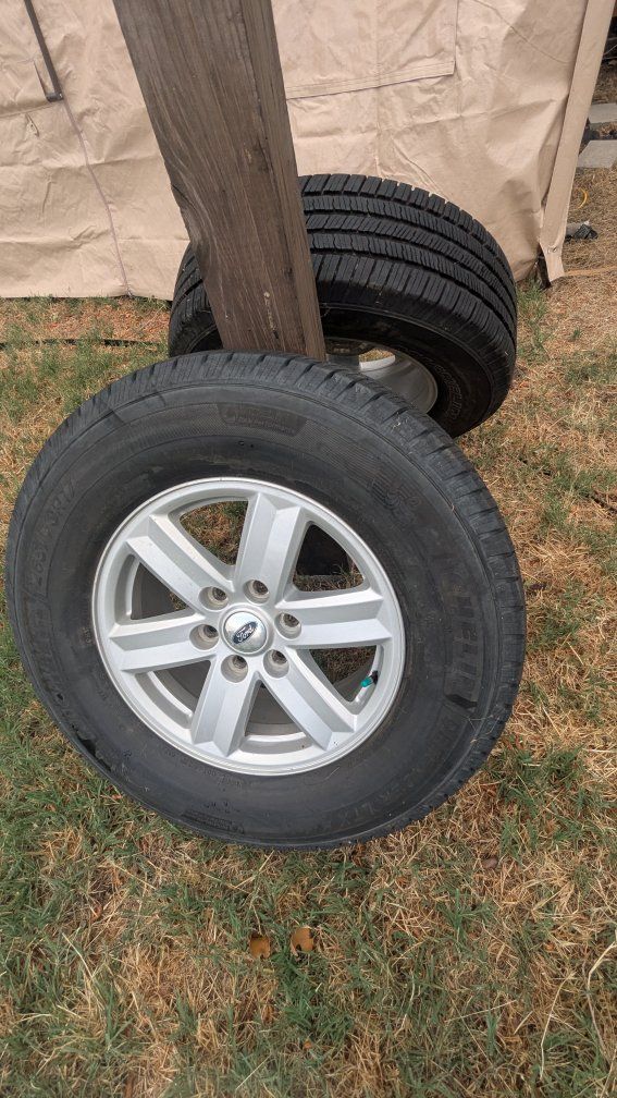 Ford f-150 wheels and tires.