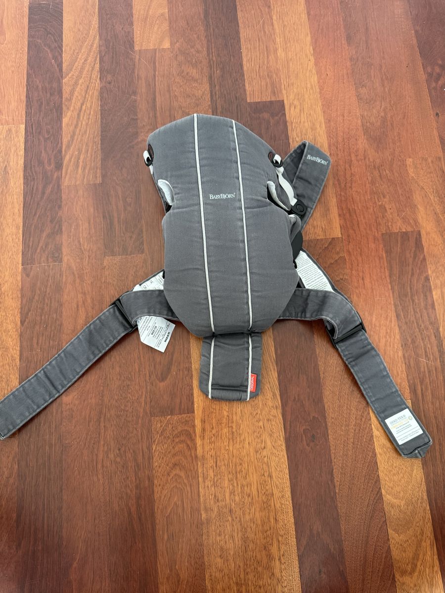 BabyBjörn Original Baby Carrier - Grey Oeko