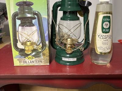 Oil Lamp with Oil