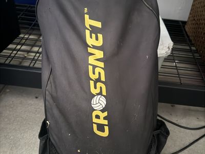 Crossnet Volleyball Game Set with Carrying Bag