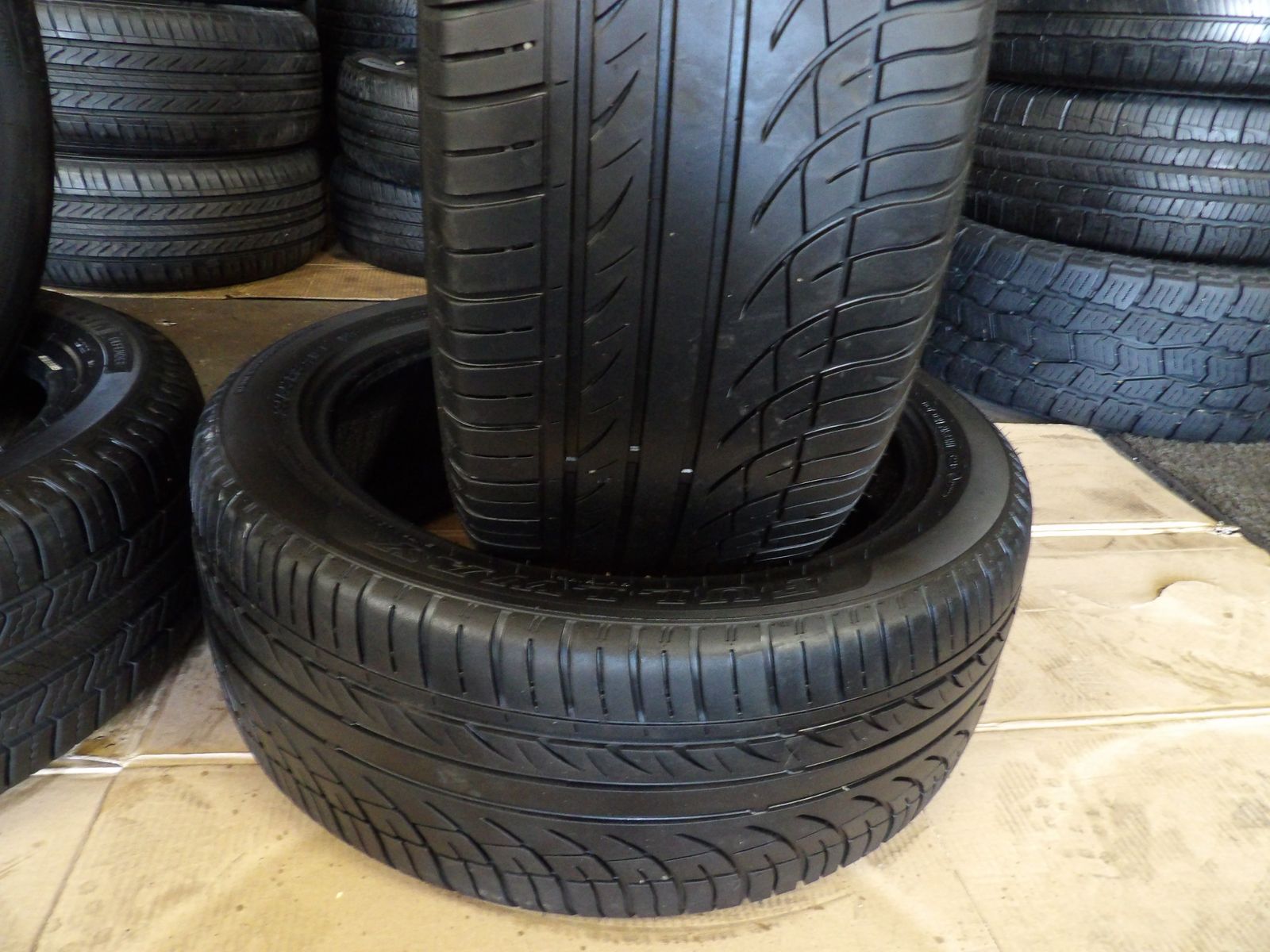 235/45R18 FULLWAY HP108 PAIR OF TWO USED TIRES