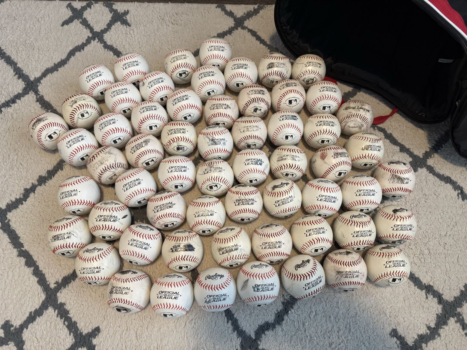 Rawlings Baseballs W/Bag