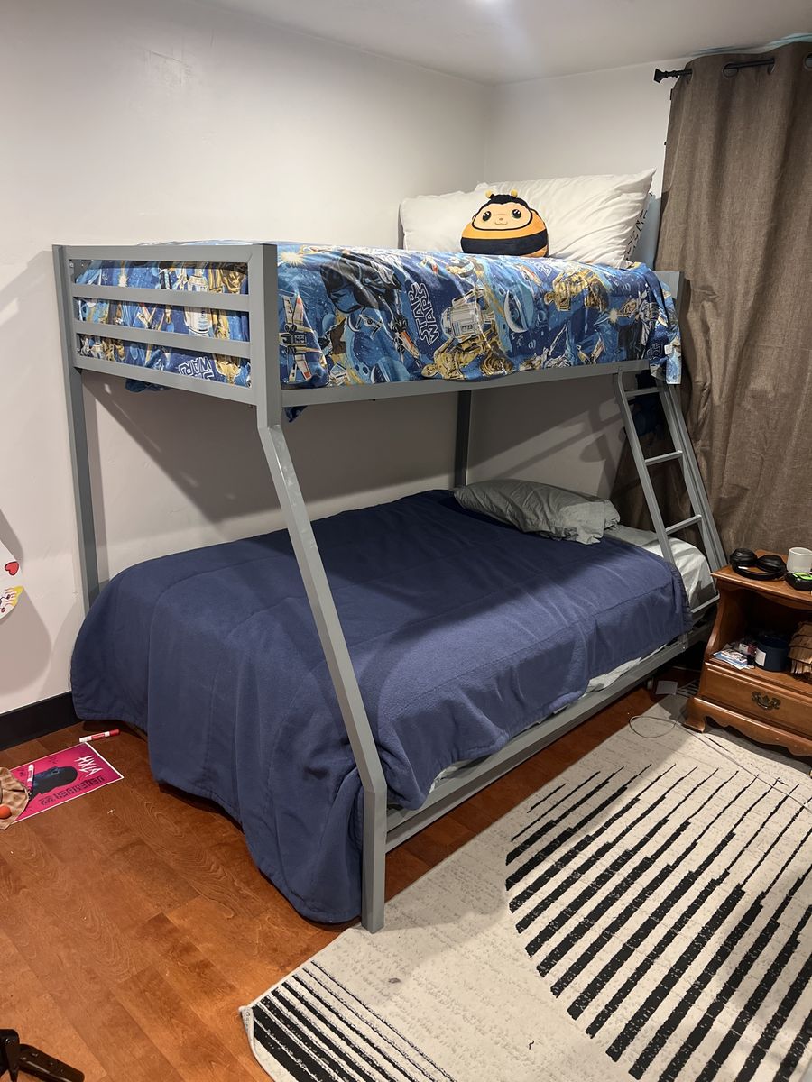 Twin Over Full Metal Bunk Bed