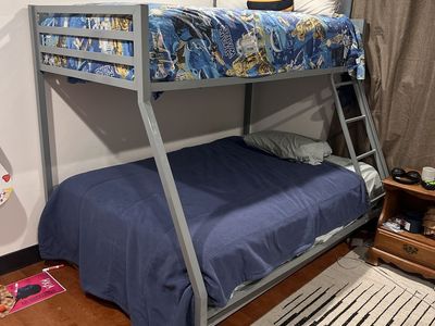 Twin Over Full Metal Bunk Bed