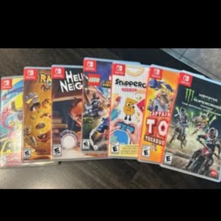 7 Nintendo Switch Games – $75 Bundle