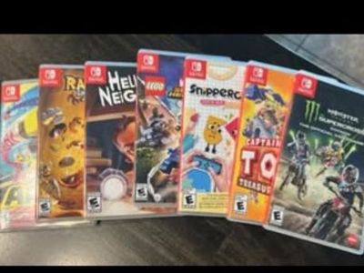 7 Nintendo Switch Games – $75 Bundle