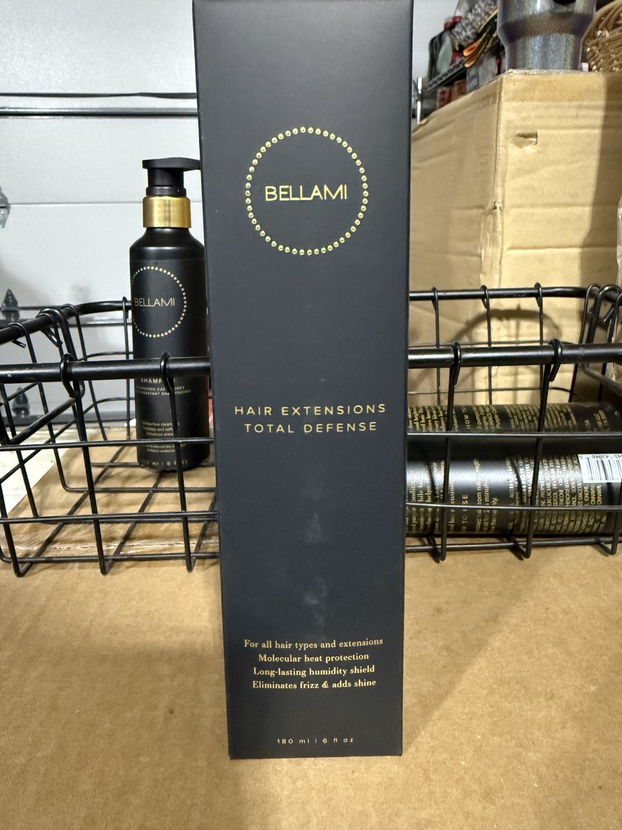 BELLAMI Hair Extensions Total Defense Heat Protection & Humidity Shield Spray 6 fl oz
