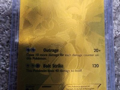 Zekrom Legendary Treasures Pokemon Card