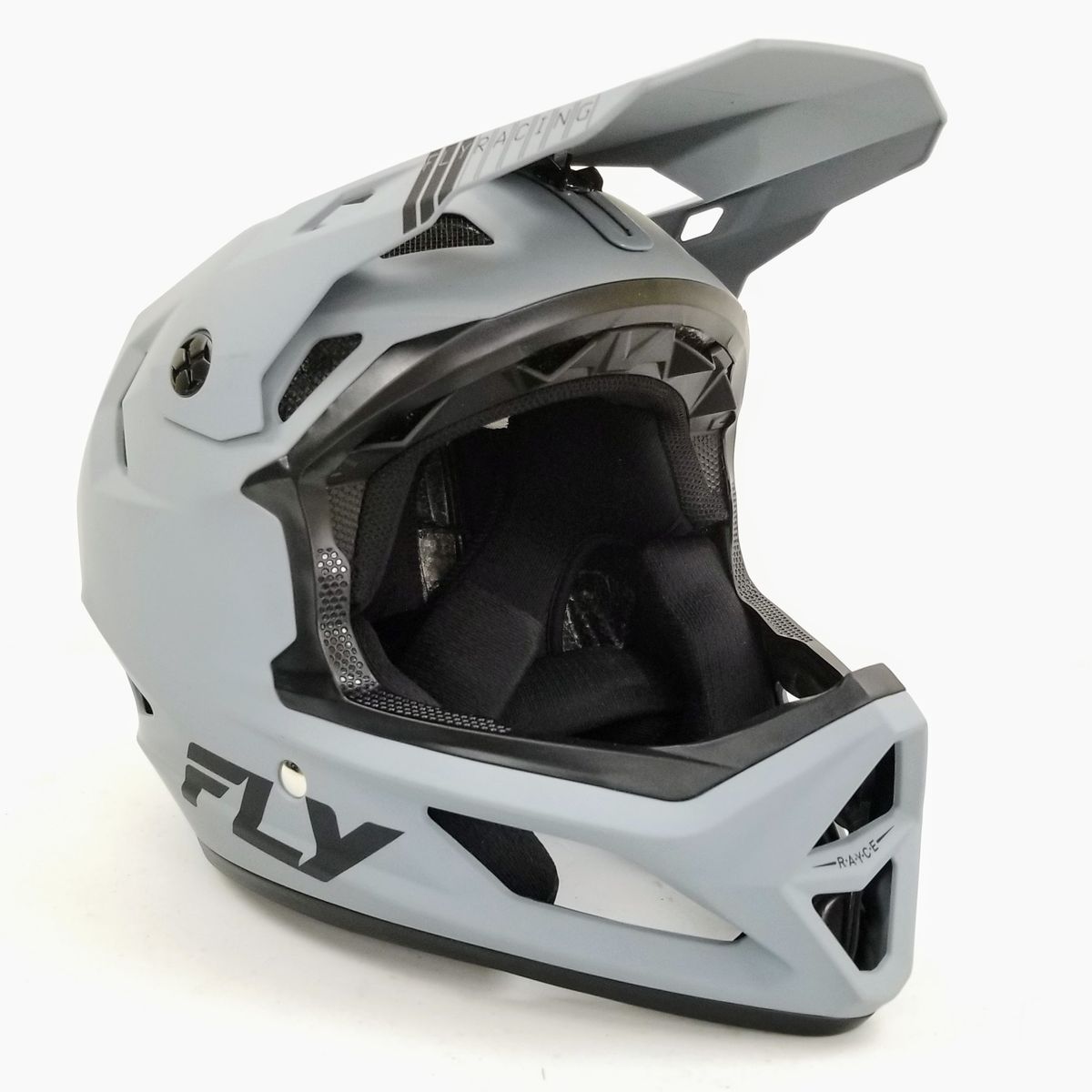 Fly Racing LARGE Rayce Bicycle Helmet Matte Black (73-3614YL-L-R1-S3)