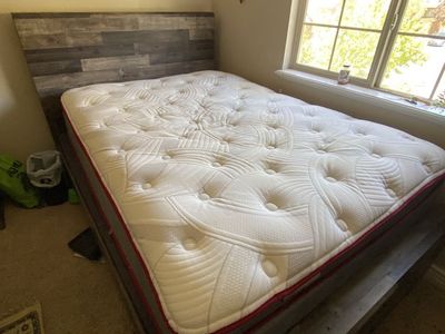 Full - Size Bedroom Set from RC Willey + Mattress & Base from 2 Brothers Mattress – Excellent Used Condition