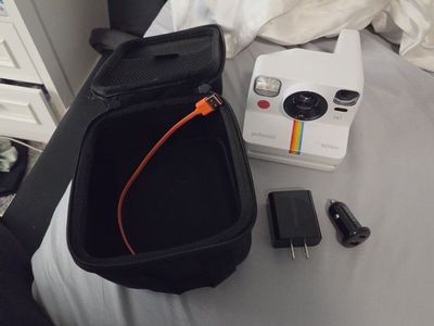 Polaroid Now+ i-Type Instant Camera White with Case & Chargers
