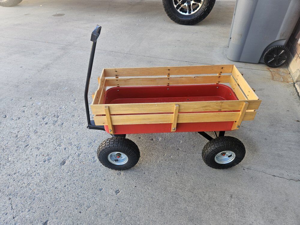 Little Red Farm Wagon