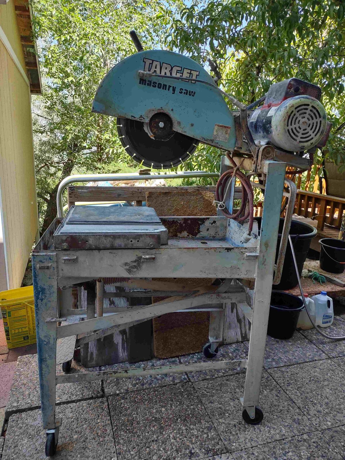 20" Target Stone & block, brick Saw for sale