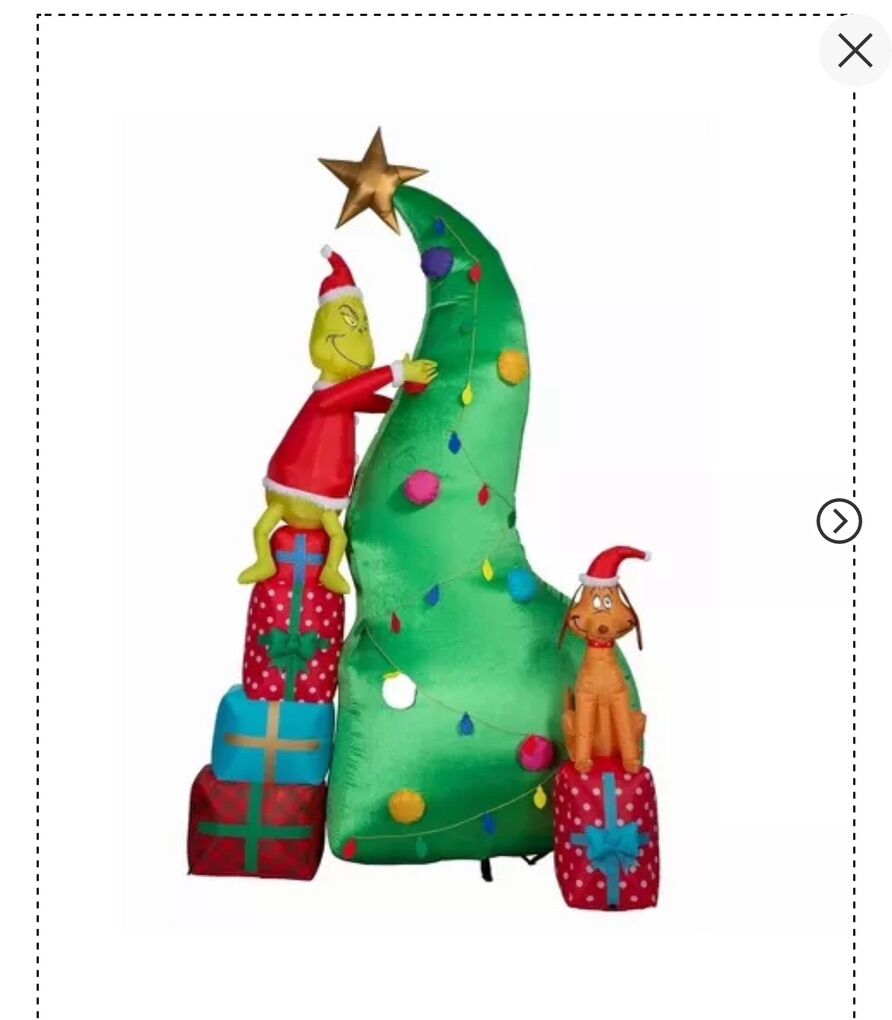 Grinch & Max Christmas Inflatable