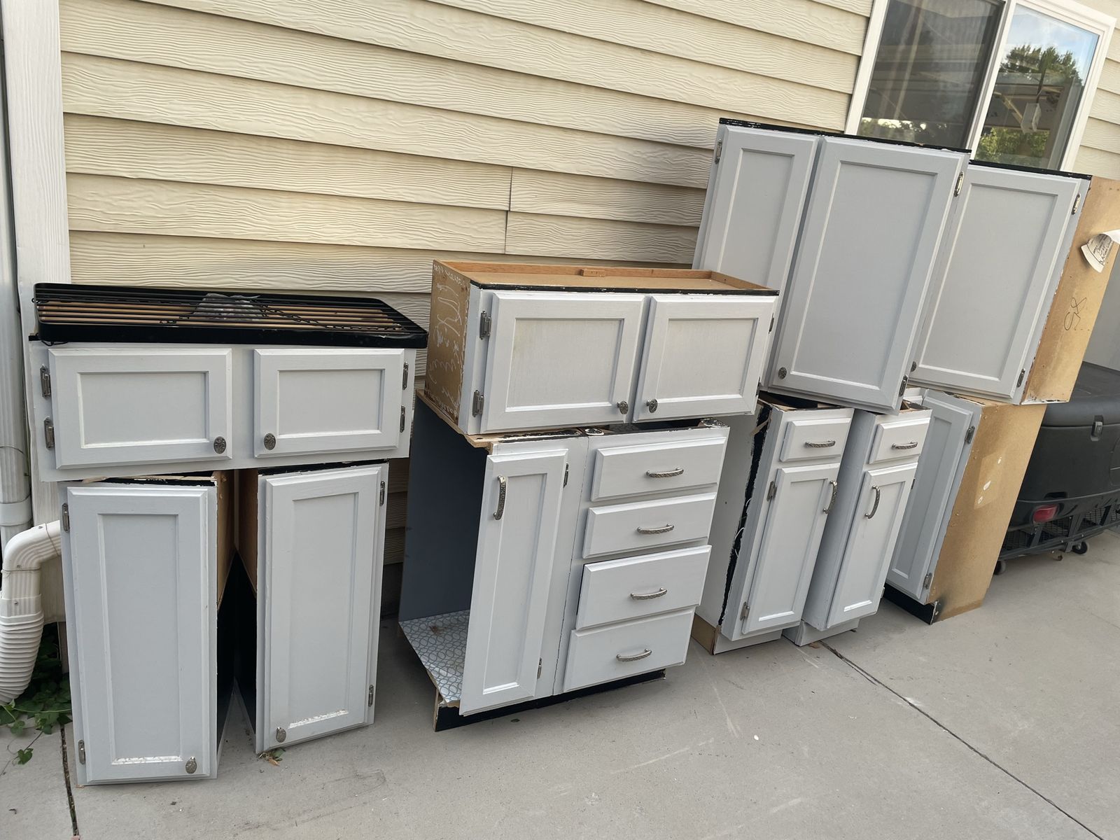 Free old cabinets