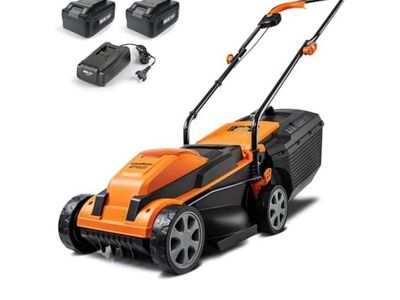 LawnMaster Cordless 13-Inch Lawn Mower