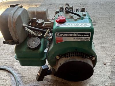 Like new Kawasaki 3 hp motor