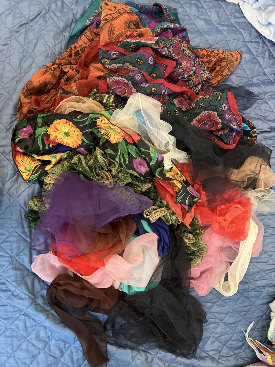 Bag Full Of Scarves