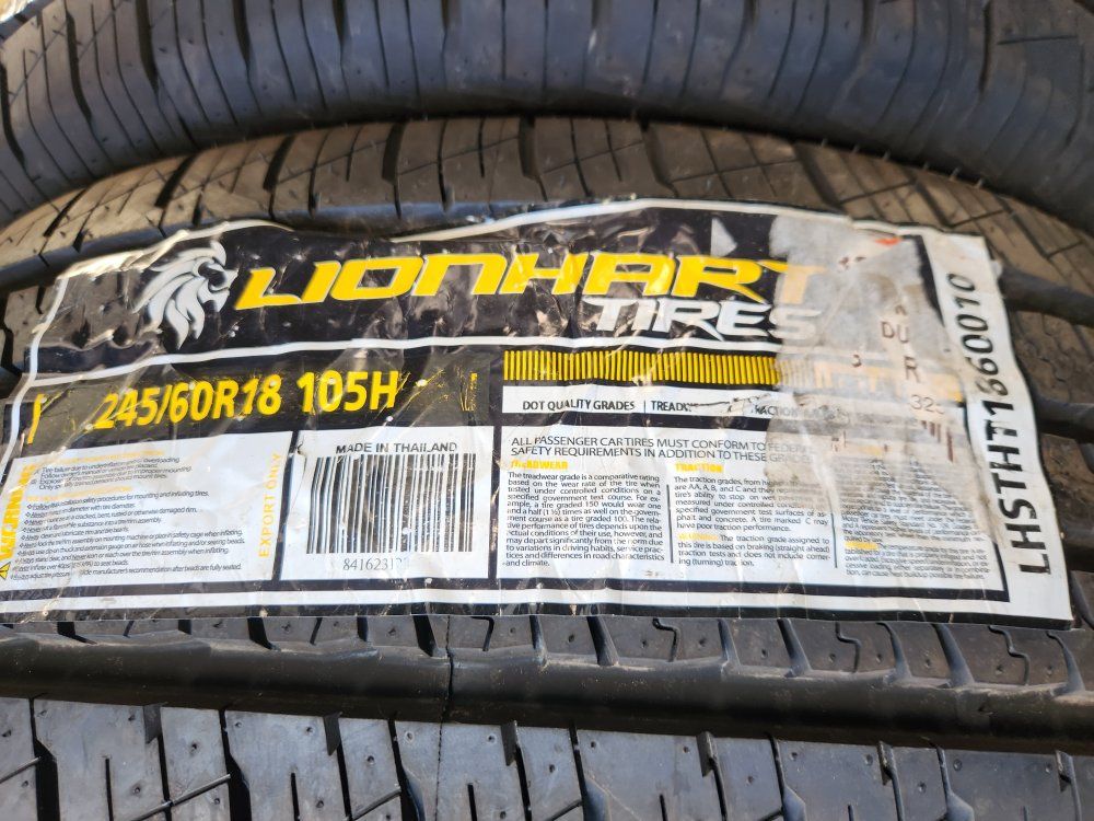 245/60r18 lionhart lionclaw ht