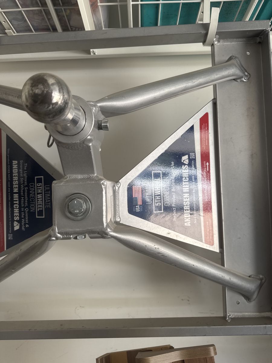 Andersen Hitches Ultimate 5th Wheel Connection - Lightweight, Smooth, Quiet, Strong Hitch