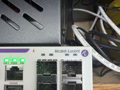 Alcatel-Lucent Network Switch