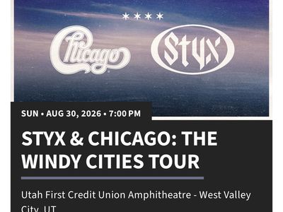 STYX & CHICAGO: THE WINDY CITIES TOUR