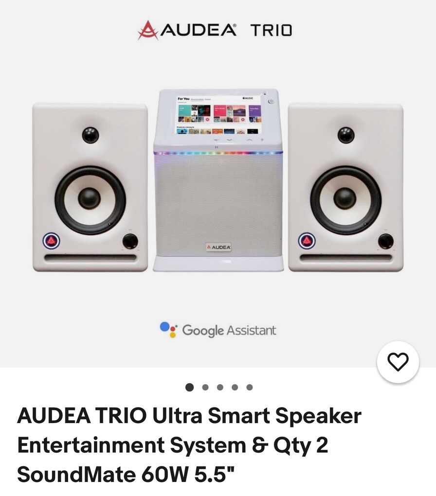 Audea Trio Ultra Smart Speaker System