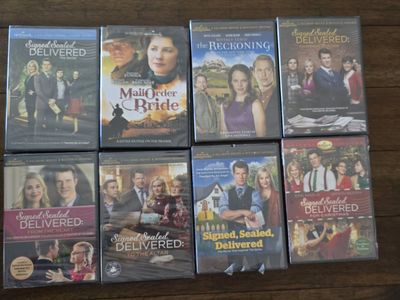 8 UNOPENED HALMARK DVDS