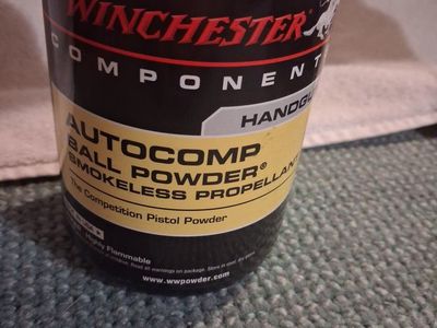 Winchester AutoComp Smokeless Ball Powder,